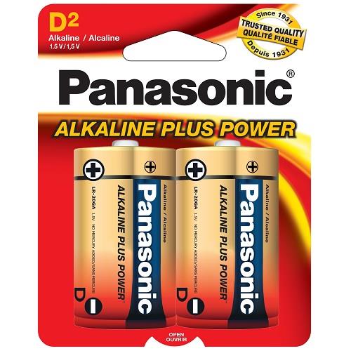 BAT-14: PANASONIC BATTERIES D2 / PILES PANASONIC D2