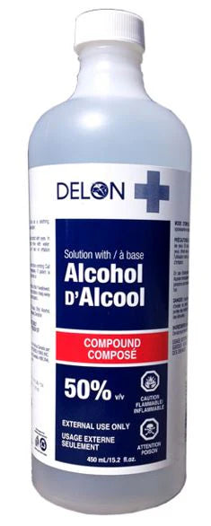 PHA-90: ALCOHOL 450ML (50% BY VOLUME) / ALCOOL 450ML (50% PAR VOLUME)