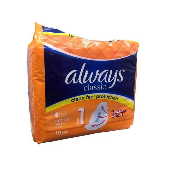 PHA-29: ALWAYS PADS / SERVIETTES ALWAYS (1, 2, 3)