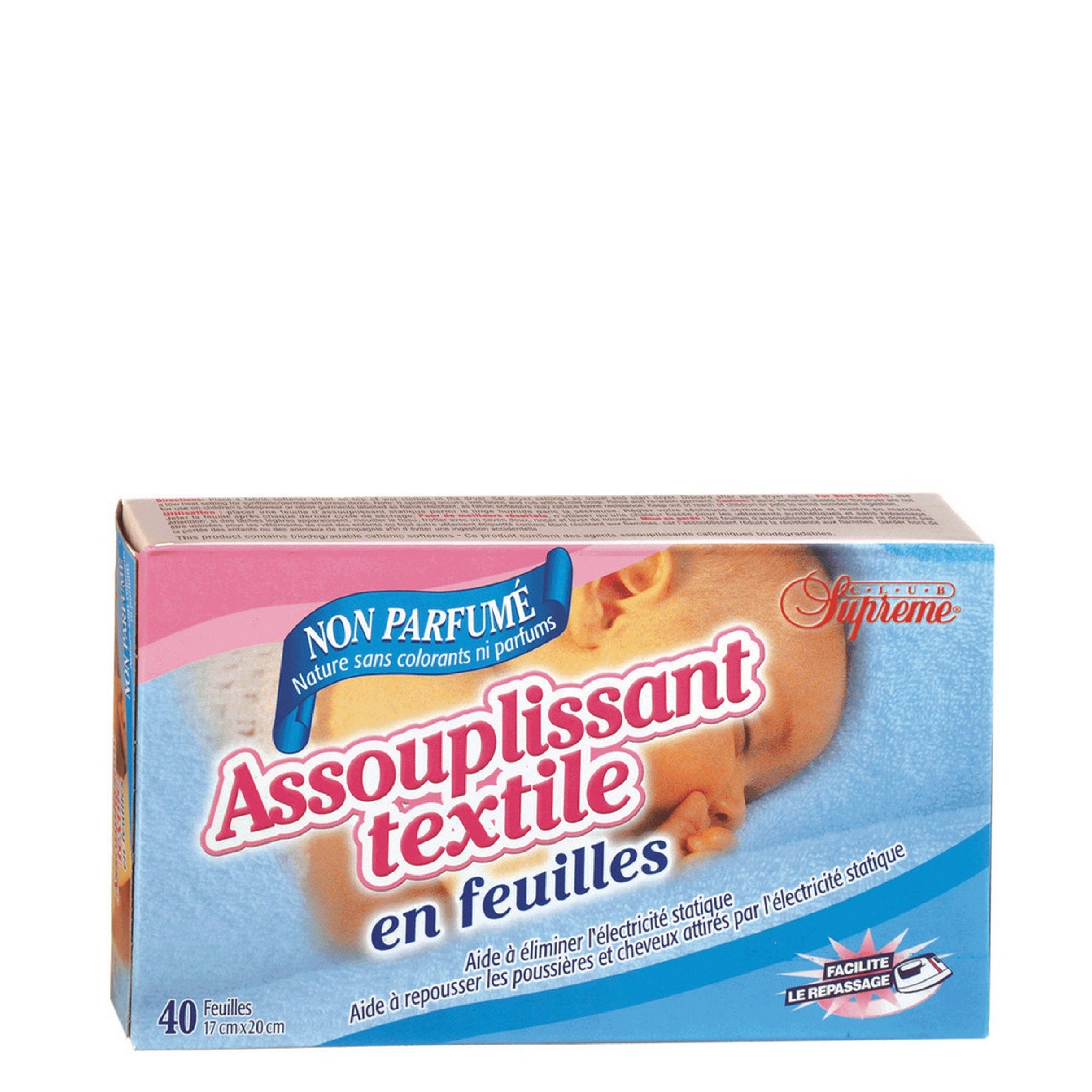 CLN-29: SOFTNER NON PARFUMER / ASSOUPLISSANT NON PARFUMÉ (1X40)