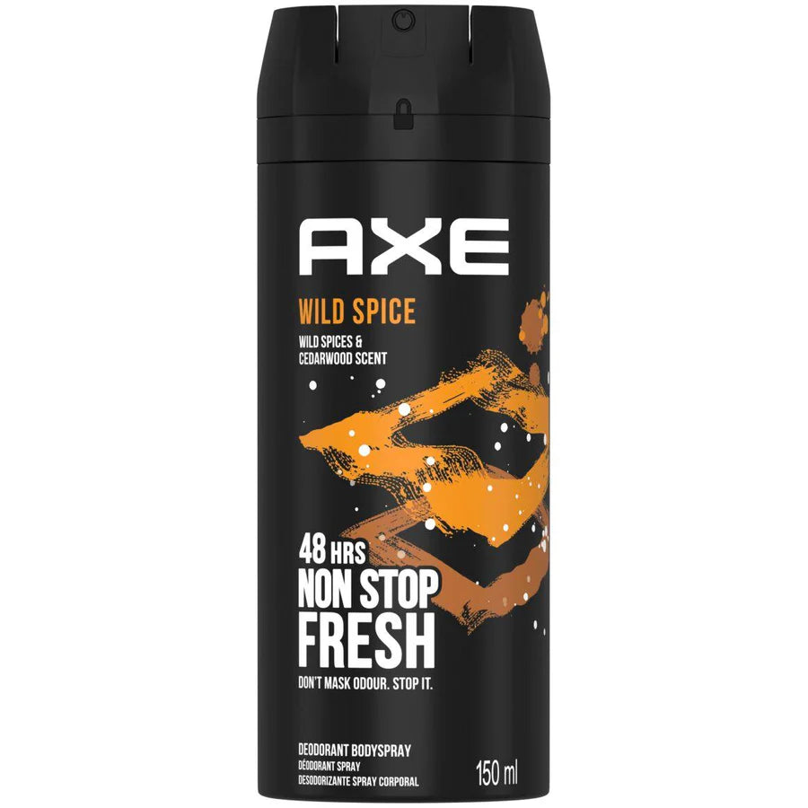 PHA-85 WS: AXE SPRAY WILD SPICE / DÉODORANT AXE WILD SPICE