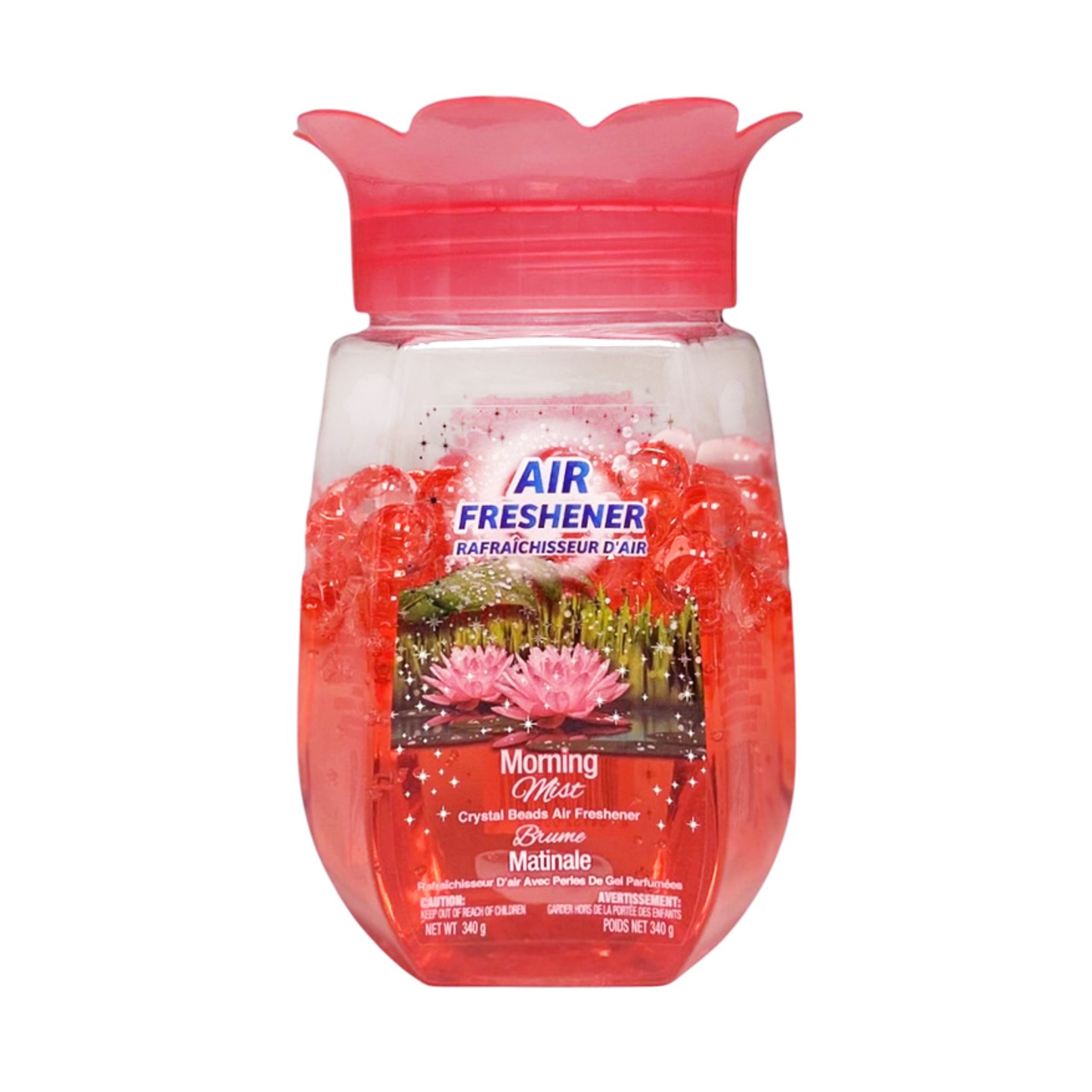 Assainisseur d’air Cristal brume matinale 12oz – 12 par caisse (SKU: PHA-137B)