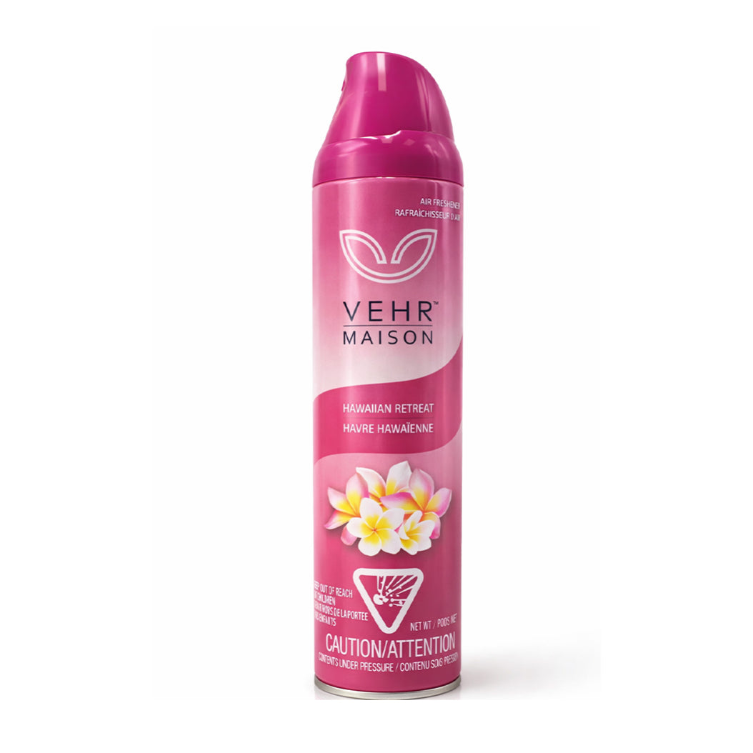 Assainisseur d’air en aérosol Hawaiian 10 oz - 12/Caisse (Réf: PHA-162 H)