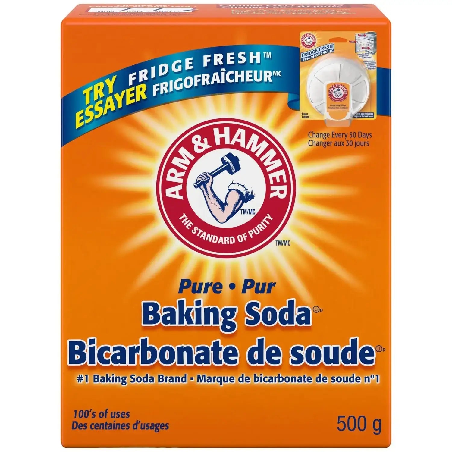 FOD-94: BAKING SODA / BICARBONATE DE SOUDE (500G)