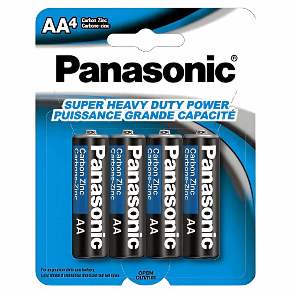 BAT-09: PANASONIC BATTERIES AA4