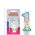 Bougie d’Anniversaire Chiffre 1 (SKU : PAR-05)