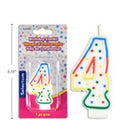 Bougie d’Anniversaire Chiffre 4 (SKU : PAR-08)