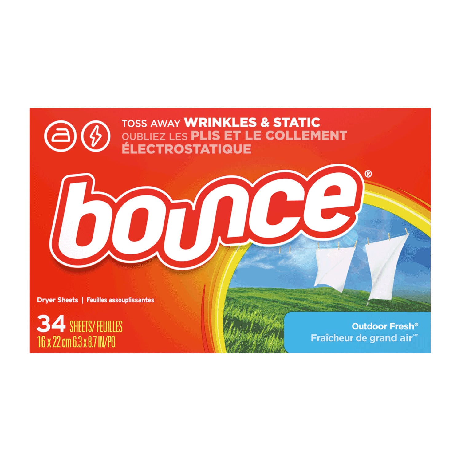 CLN-42-1: BOUNCE SOFTNER / FEUILLES ASSOUPLISSANTES BOUNCE (34 FEUILLES)
