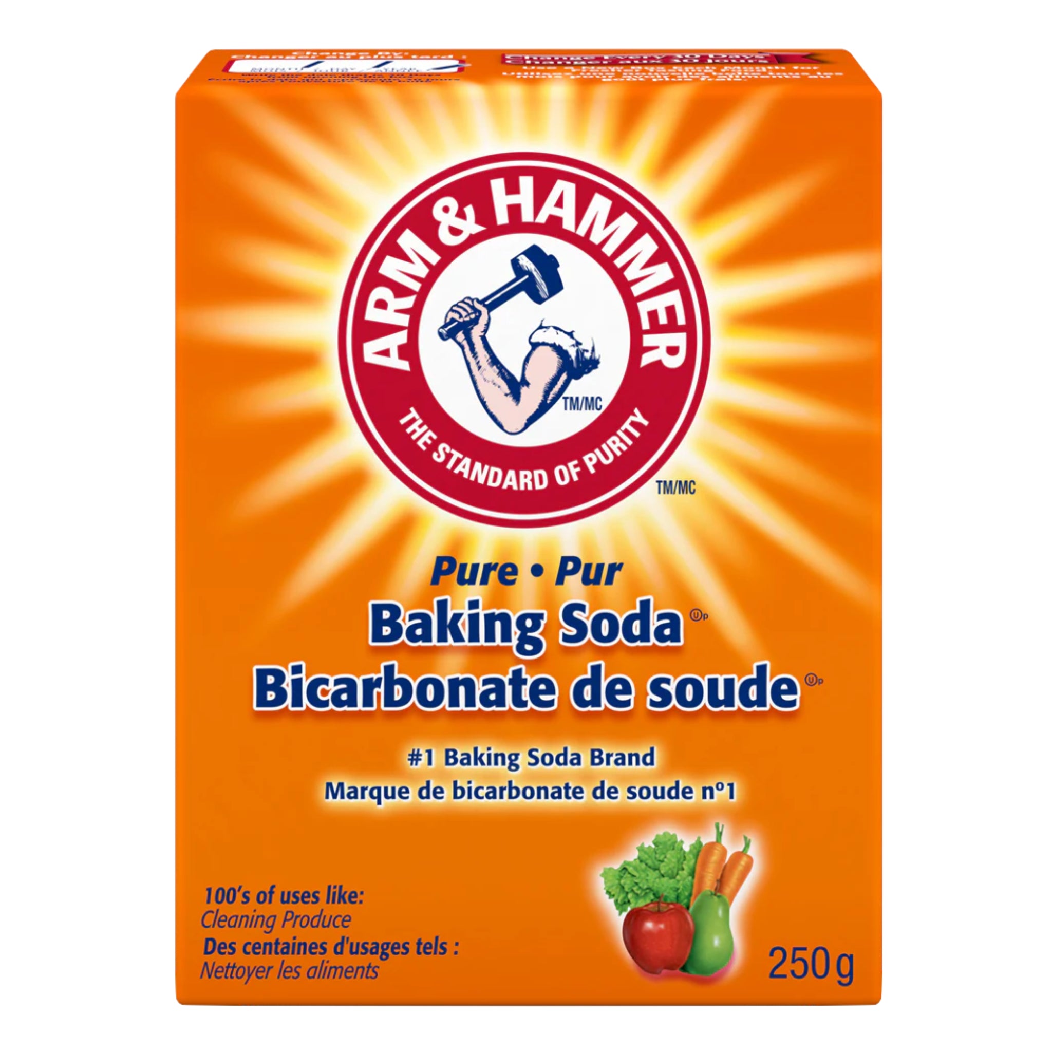 Bicarbonate de soude 250 g (SKU : FOD-94-1)