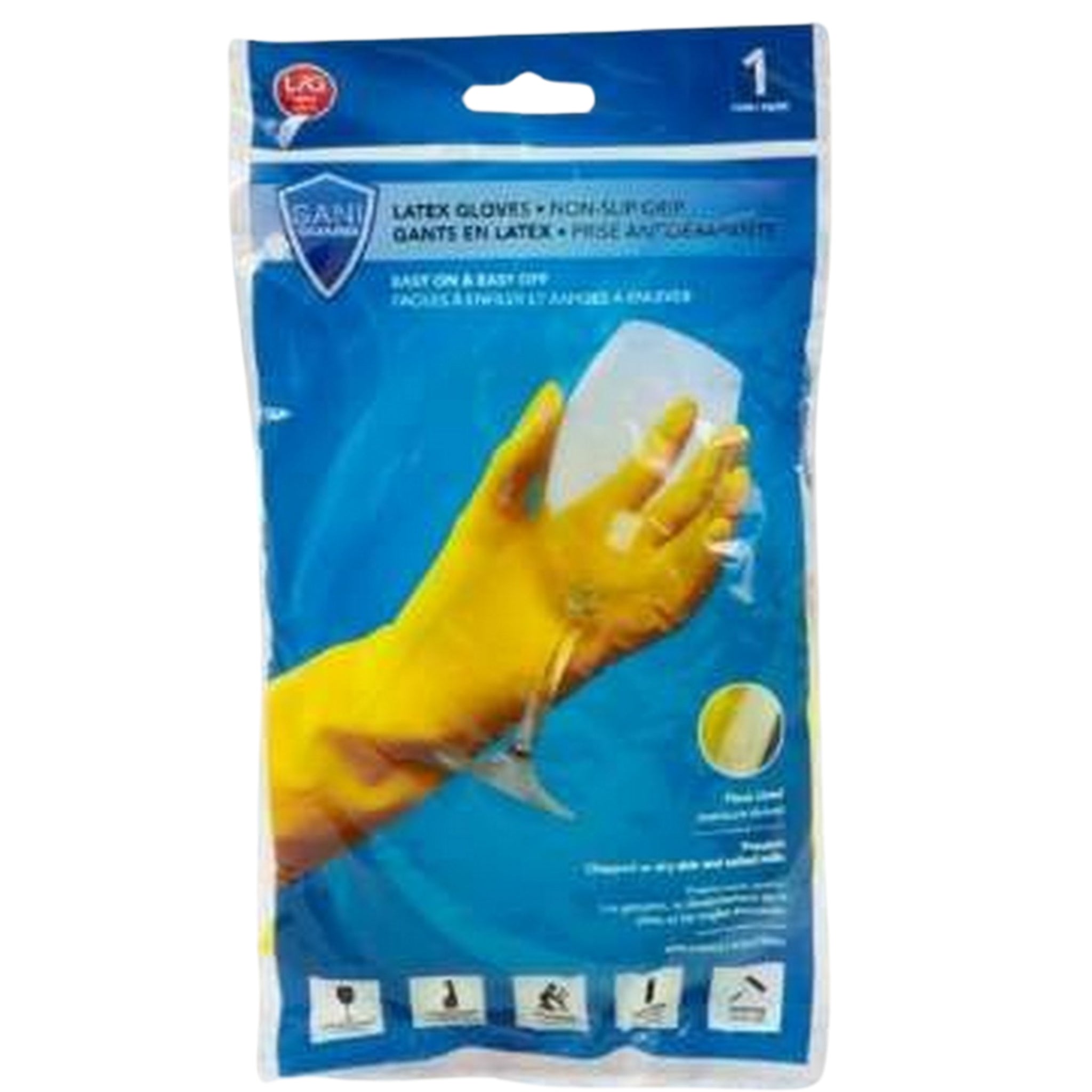 Gants en latex Grand - 24/Caisse (SKU : CLN-03)