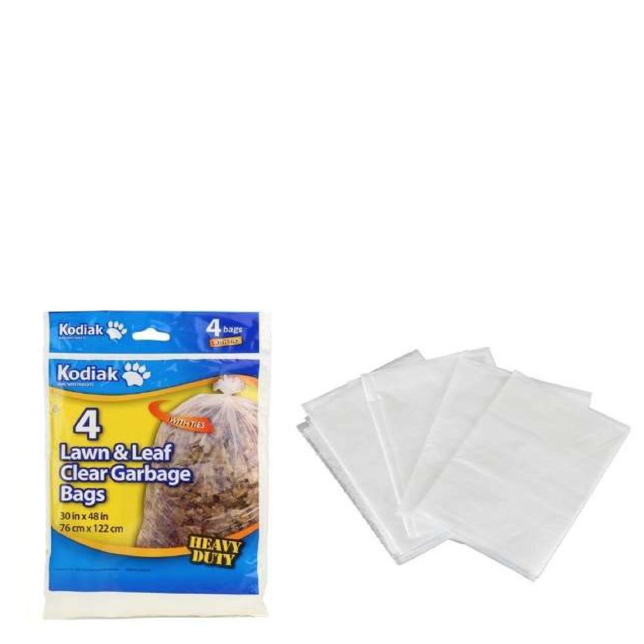 CLN-54: SAC TRANSPARENT RECYCLAGE (30X48)