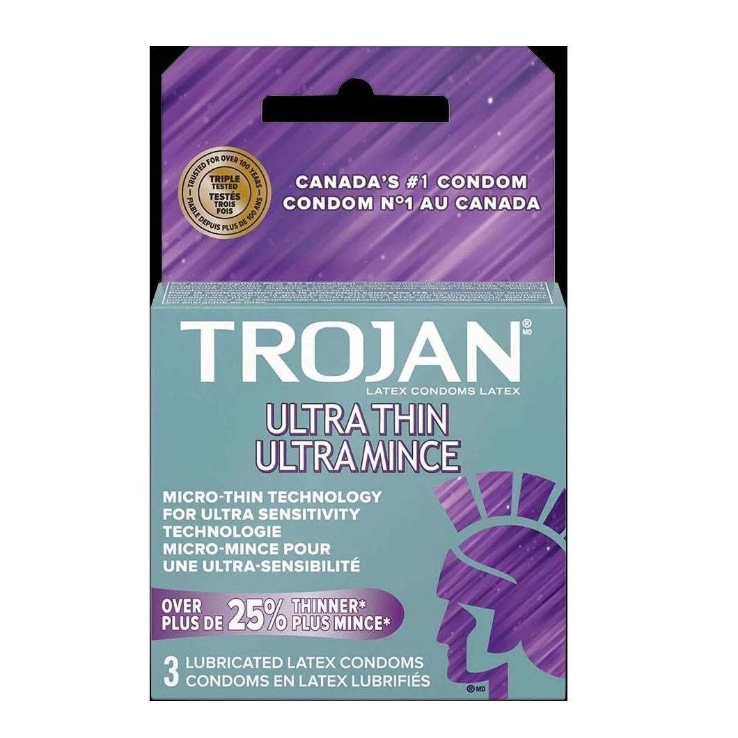 PHA-102: CONDOM TROJAN ULTRA THIN / PRÉSERVATIF TROJAN ULTRA MINCE