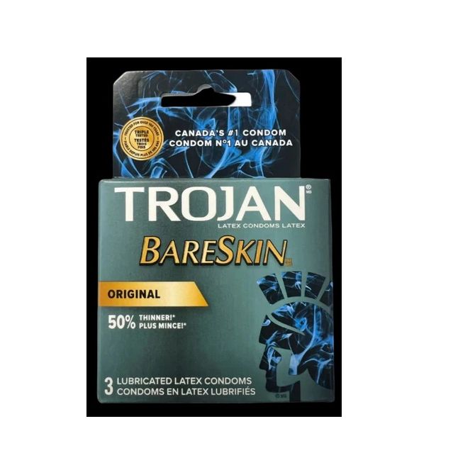 PHA-101: CONDOM TROJAN BARSKIN / PRÉSERVATIF TROJAN BARSKIN