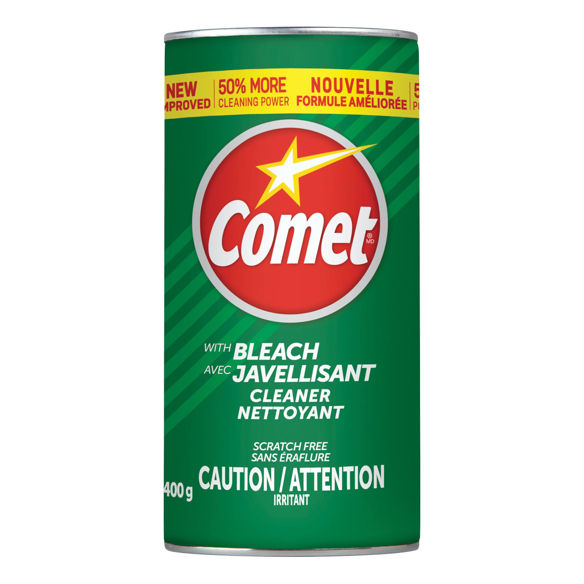Nettoyant Comet avec eau de Javel 400 g - 12/Caisse (SKU: CLN-64-2)