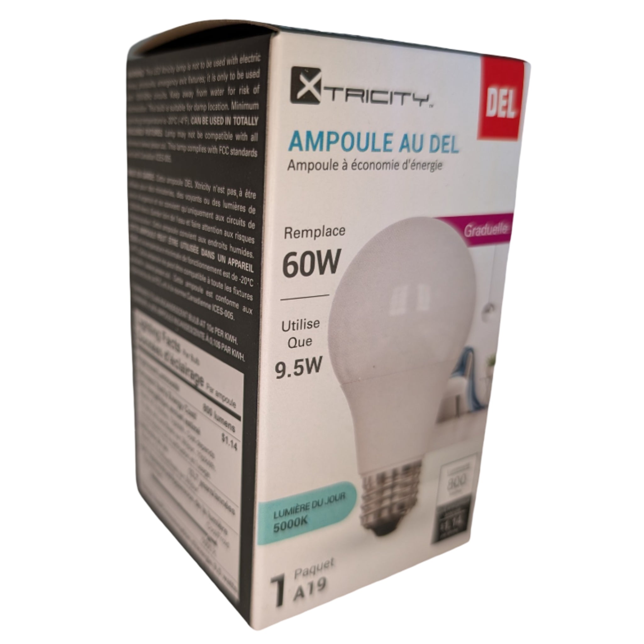 Ampoule LED 60W - 6/Caisse (SKU : LIT-09)