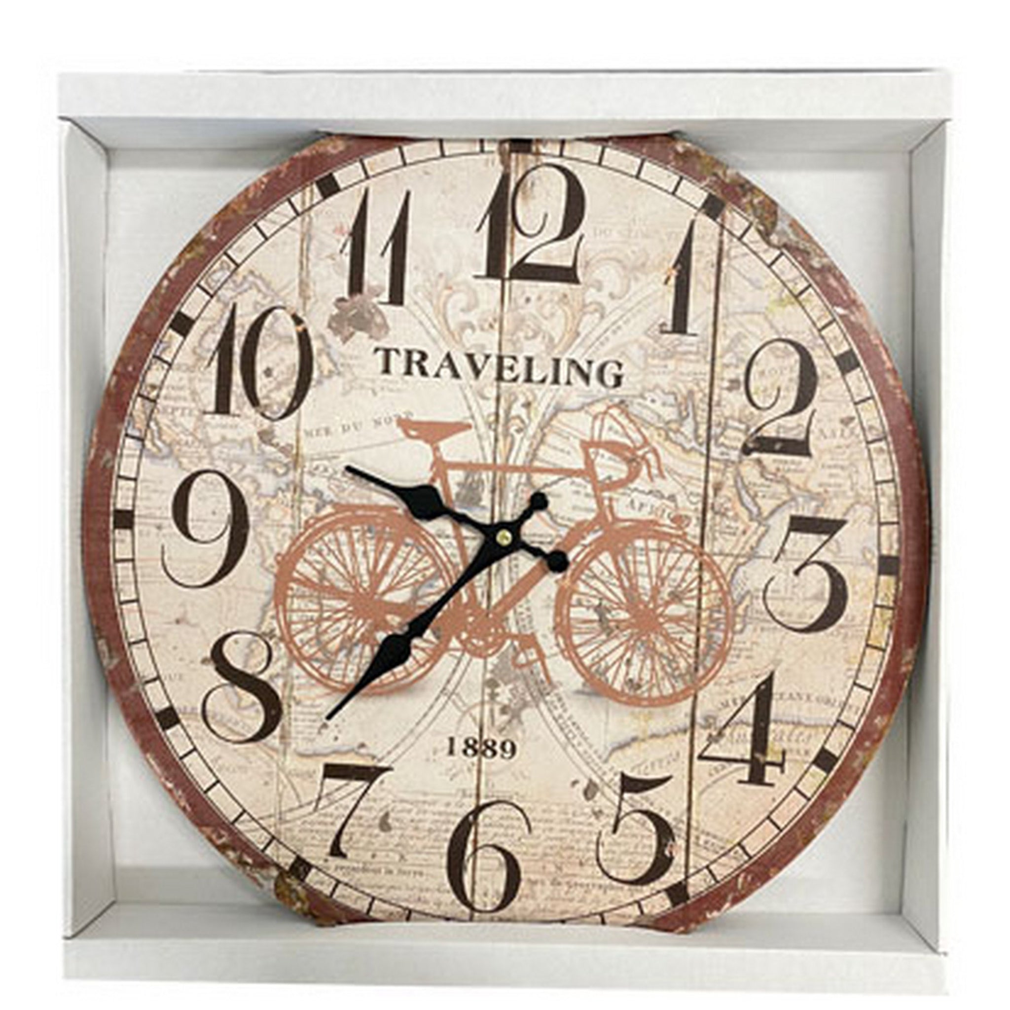 Horloge murale 40 x 40 cm – (SKU: DIV-02)