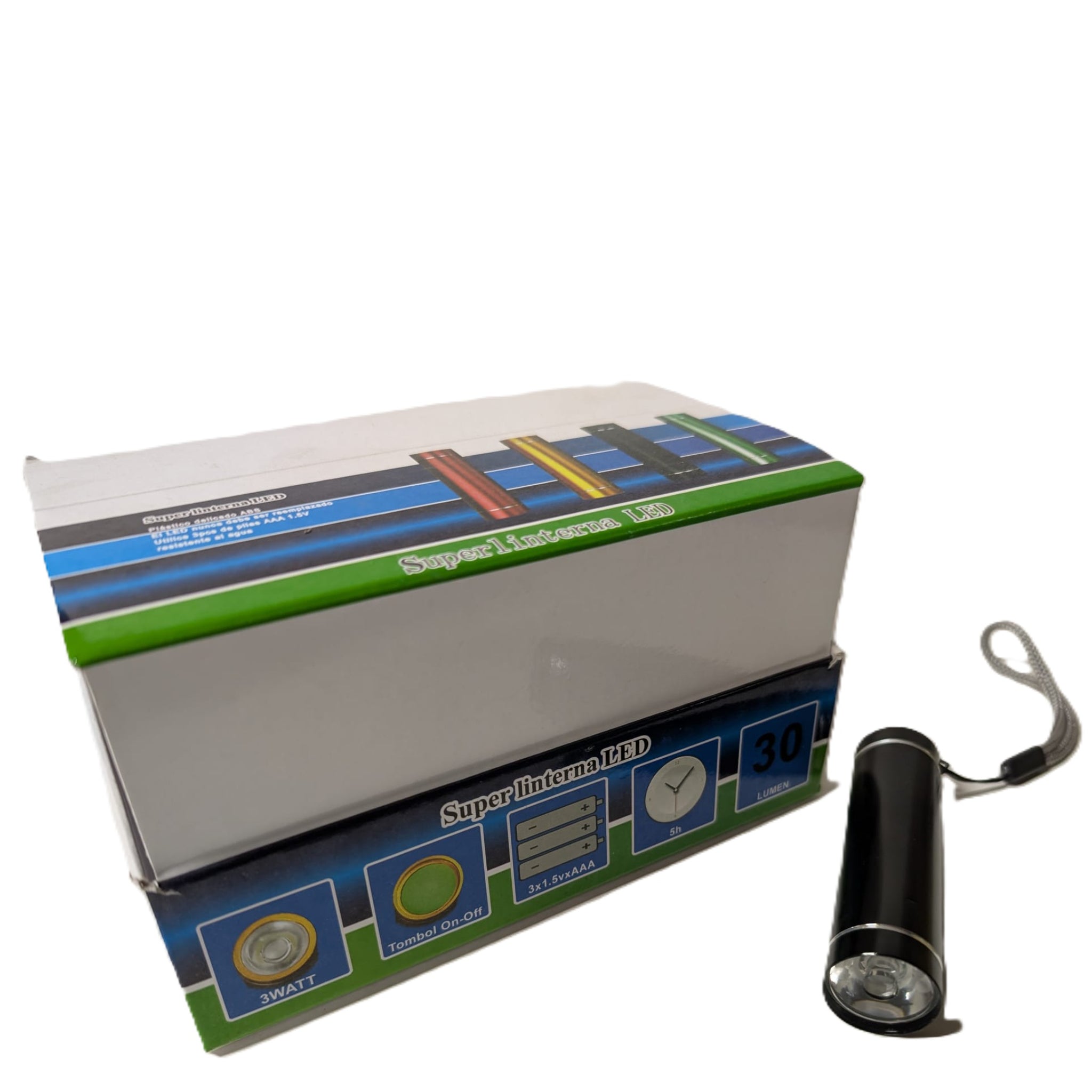 Lampe de Poche LED - Moyenne (SKU : DIV-35)