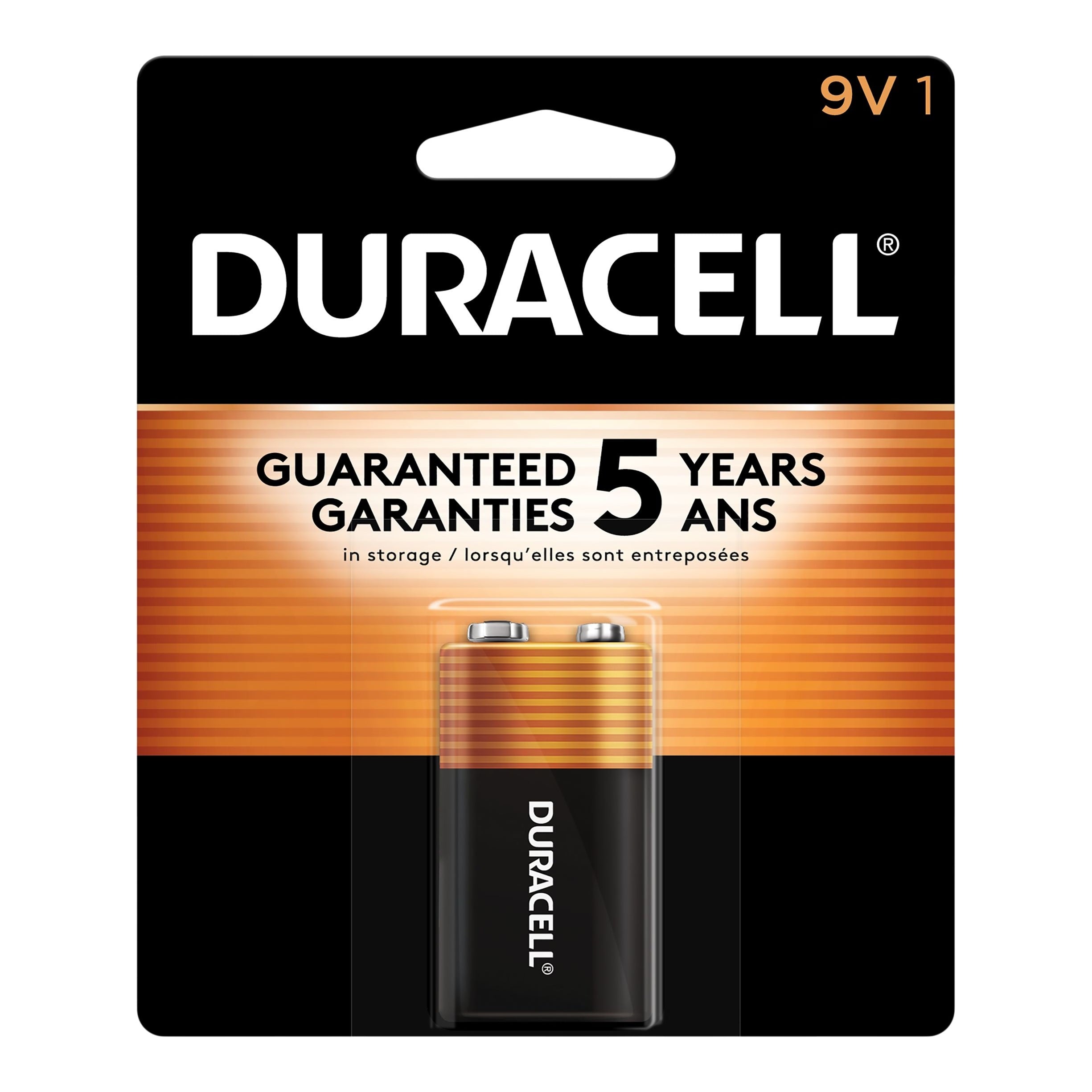 BAT-21: DURACELL BATTERIES 9V (FABRIQUÉ AU CANADA)