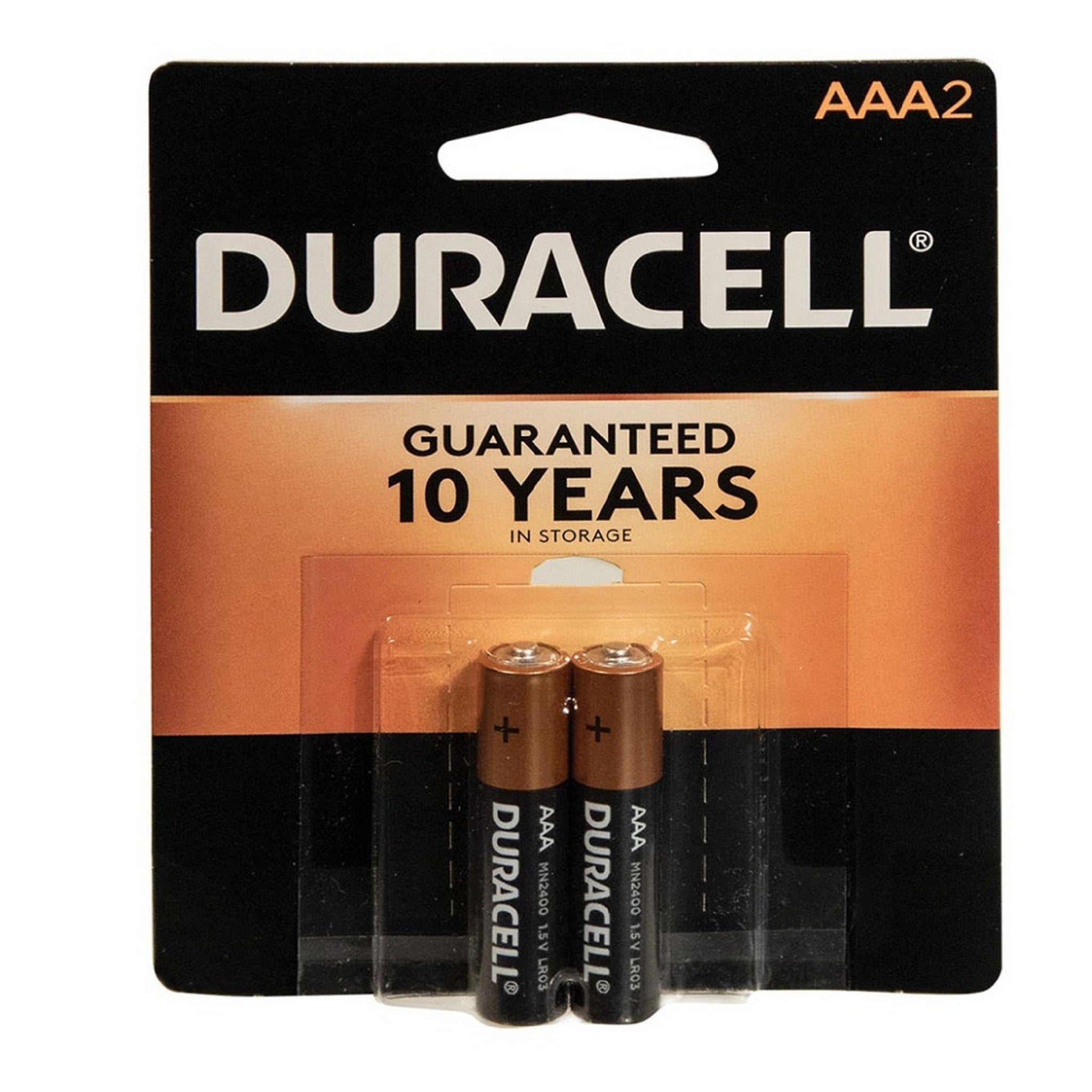BAT-B17: DURACELL BATTERIES AAA2 (FABRIQUÉ AU CANADA)