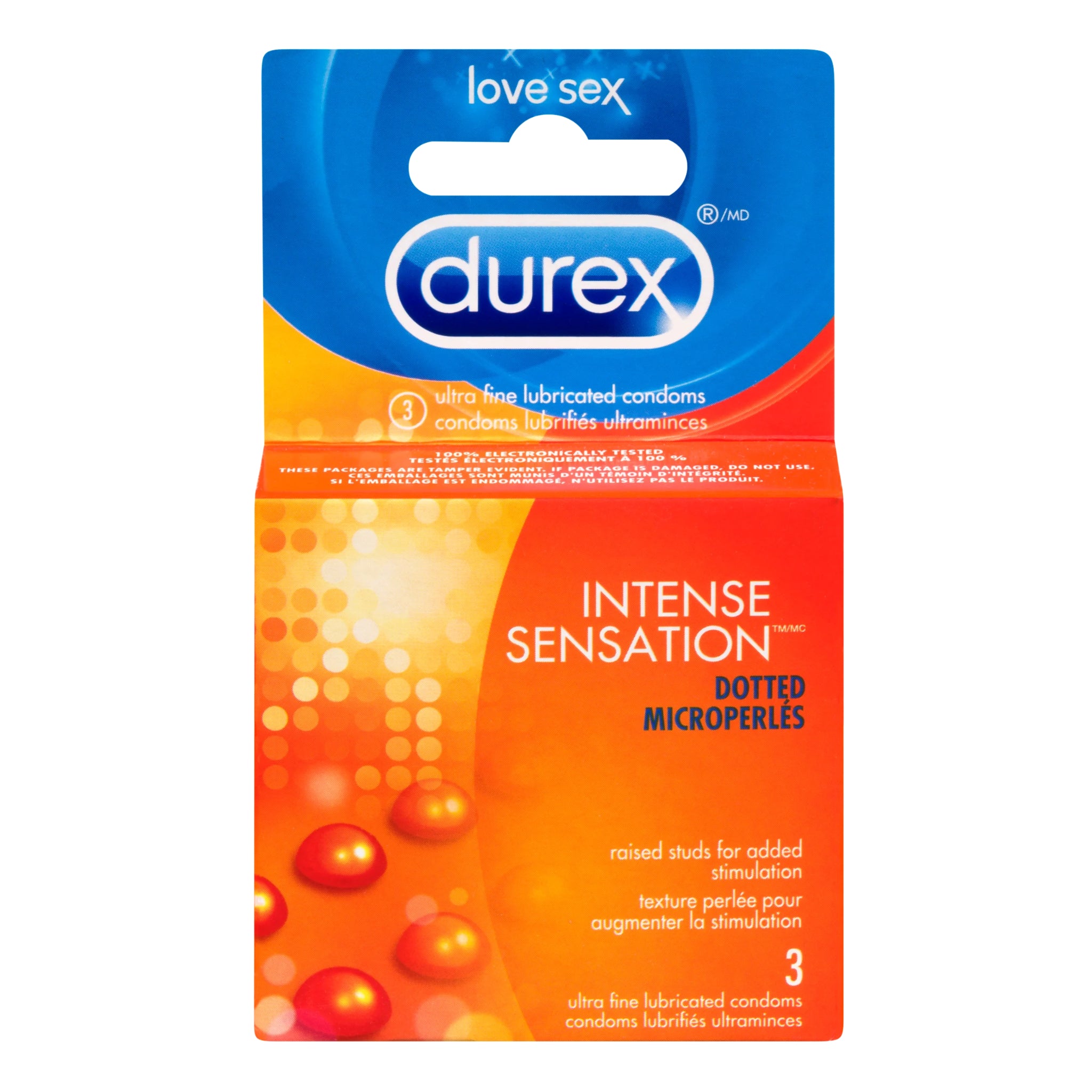 Durex Sensation Ultra Fine Lubricated - 6/Caisse (SKU : PHA-09-2)