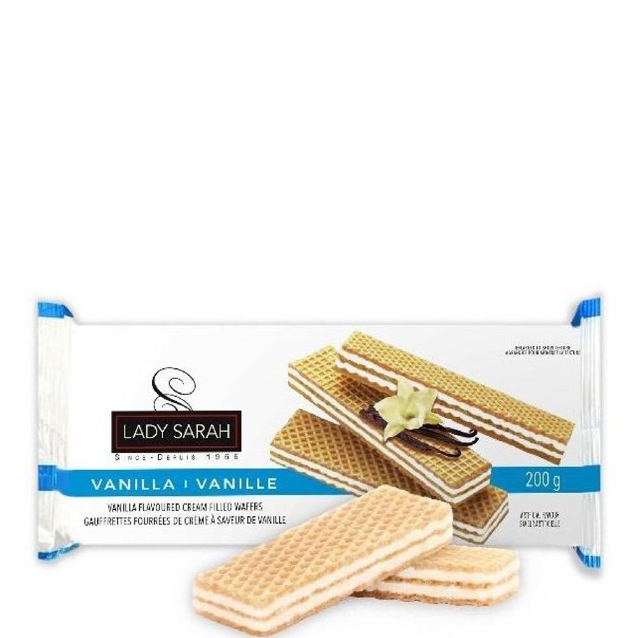 FOD-22: WAFERS CREAM VANILLA / GAUFRETTES VANILLE (200G)