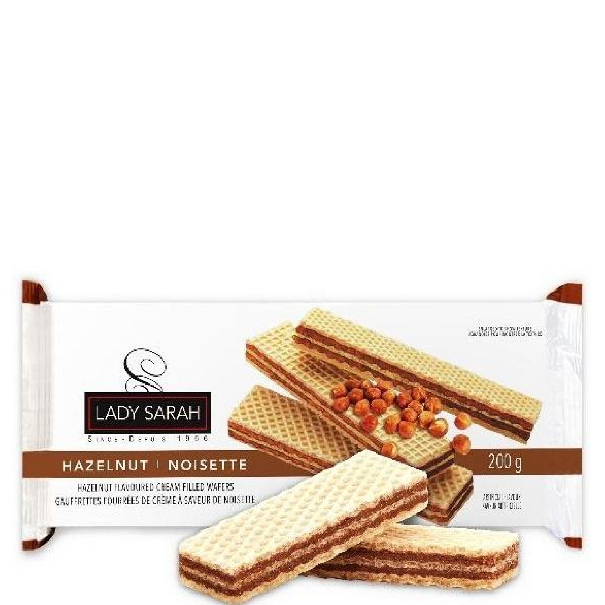 FOD-25: WAFERS HEAZELNUT / GAUFRETTES NOISETTE (200G)