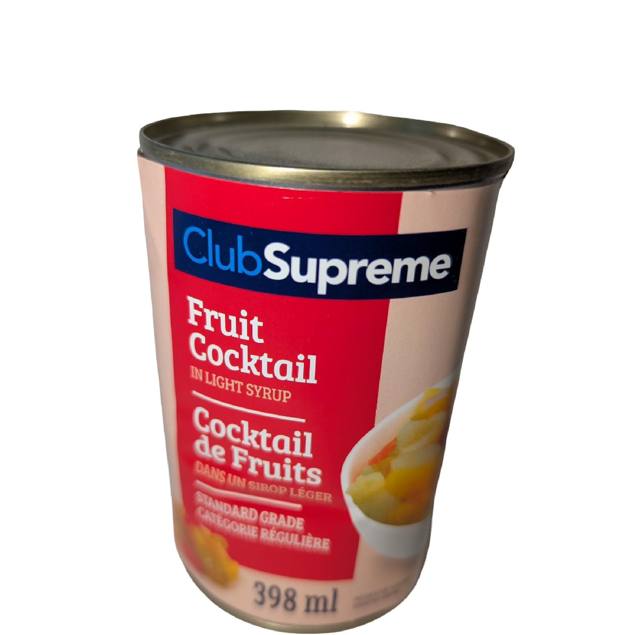 FOD-32: FRUIT COCKTAILLIGHT SYRUP / COCKTAIL DE FRUITS SIROP LÉGER (398 ML)