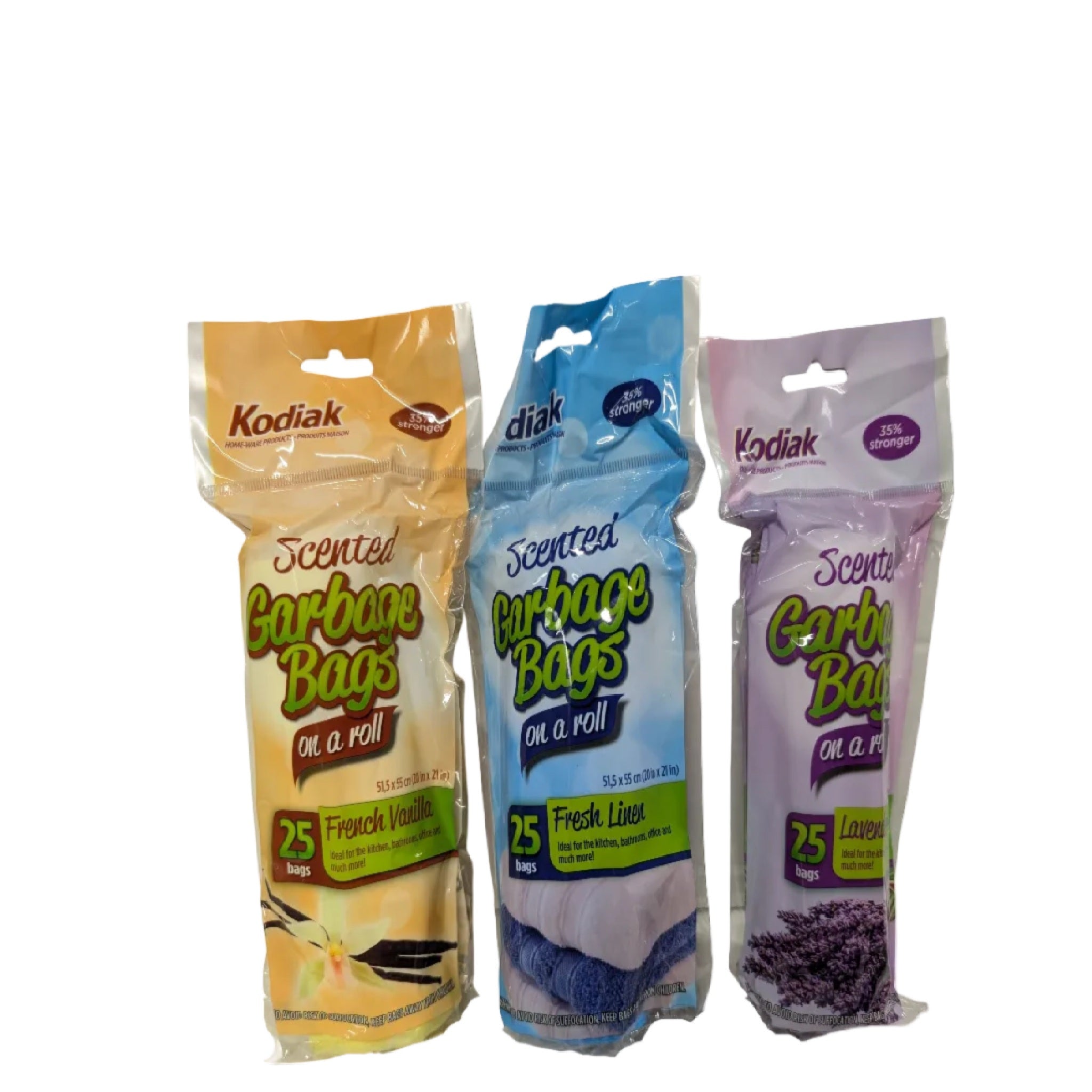 CLN-19 GARBAGE BAGS / SAC PARFUMÉE 1X25