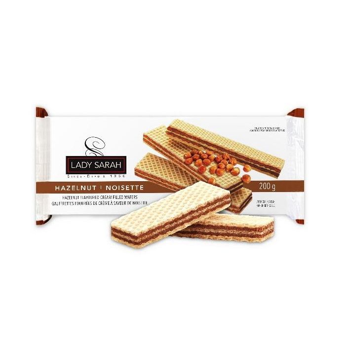 FOD-25: WAFERS HEAZELNUT / GAUFRETTES NOISETTE (200G)