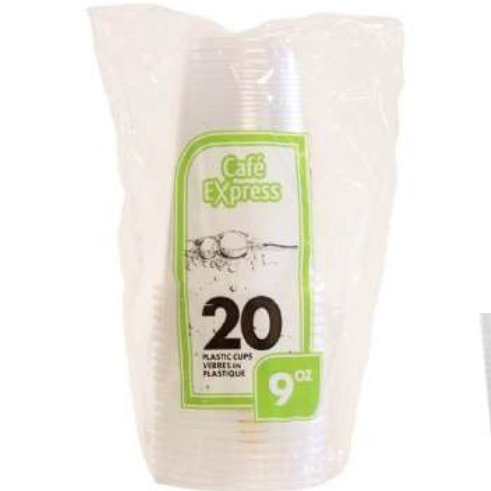 Gobelets en Plastique 9 oz - 1x20 (SKU : KIT-16)