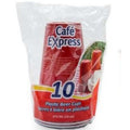 10 Gobelets en plastique rouges 16 oz - 48/Caisse (SKU : KIT-58)