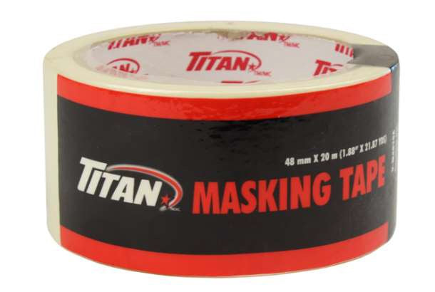 OFF-25: TITAN MASKING TAPE / RUBAN DE MASQUAGE 48mm X 20m 36/CS