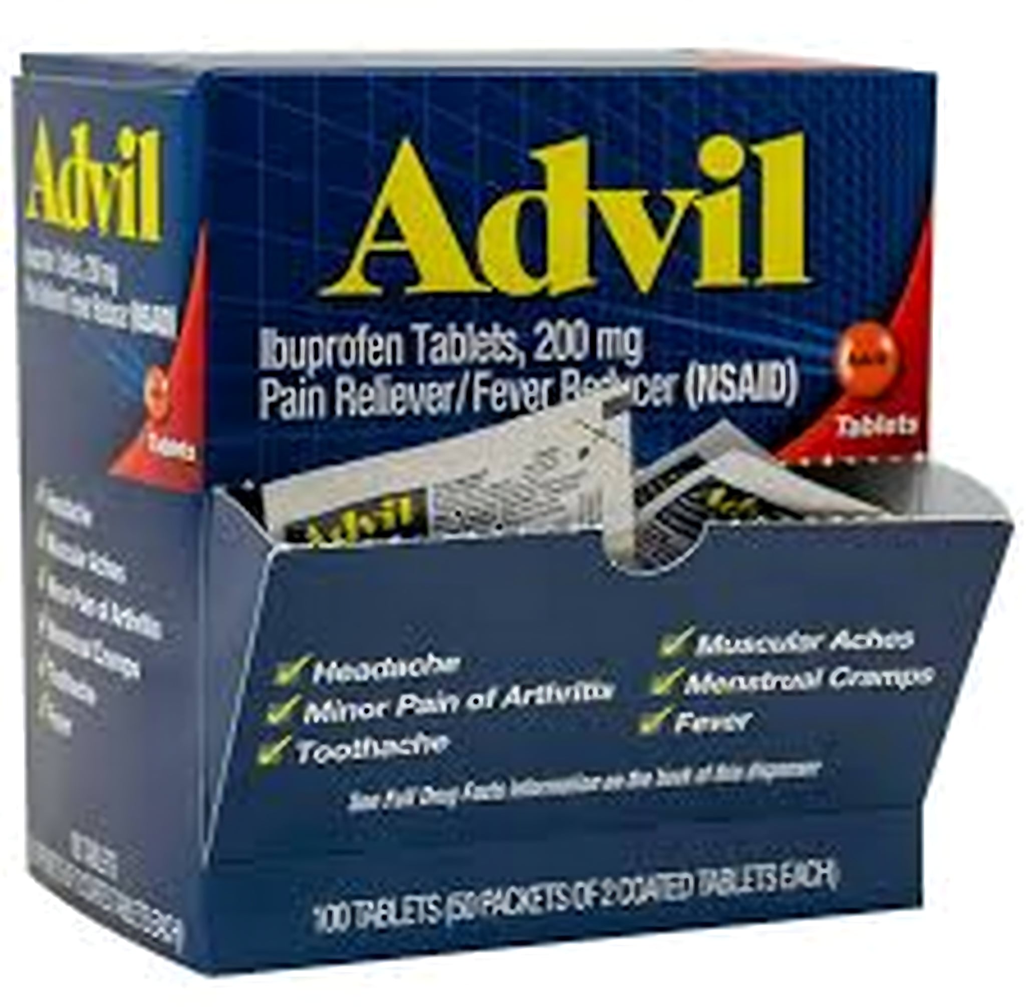 Advil Sachets 50 x 2 unités – (SKU : PHA-01)