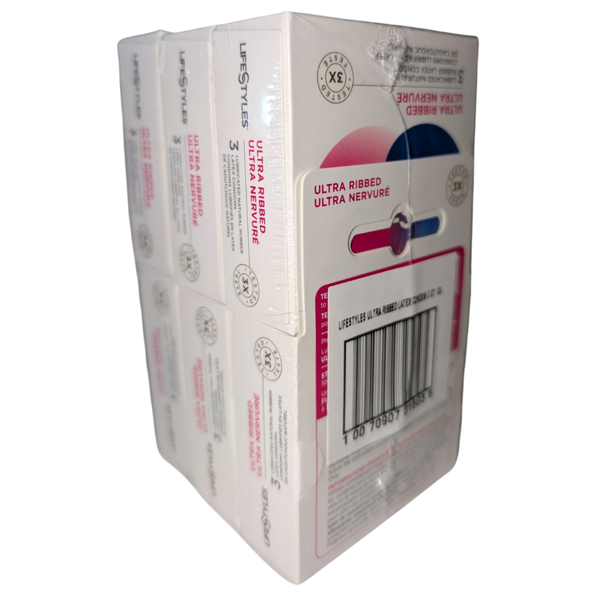 Condom LifeStyles Ultra Sensitive - 6/Caisse (SKU : PHA-09-1)