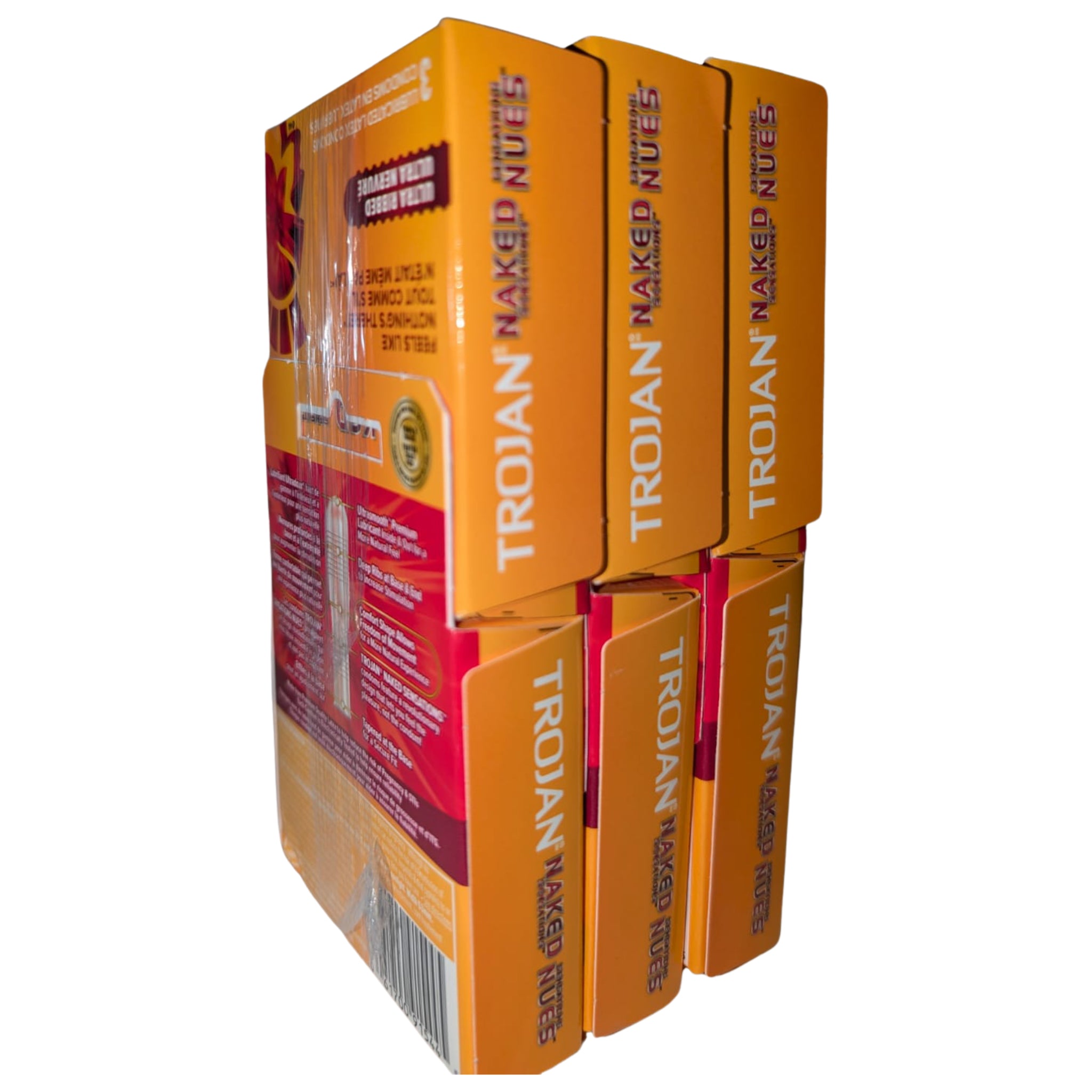 Condoms Trojan Ultra Ribbed - 6/Caisse (SKU : PHA-104)