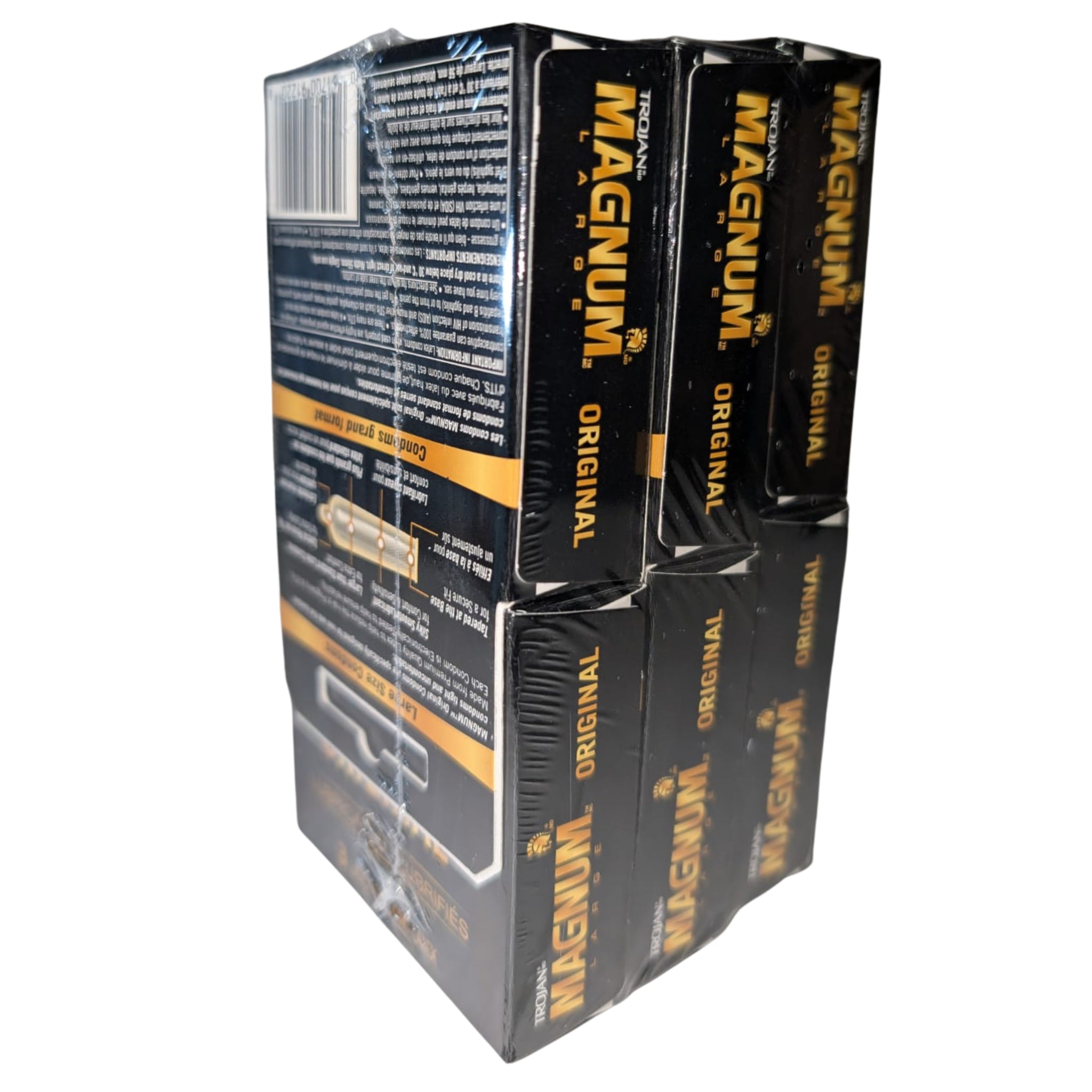 Préservatifs Trojan Magnum - 6/Caisse (SKU: PHA-105)