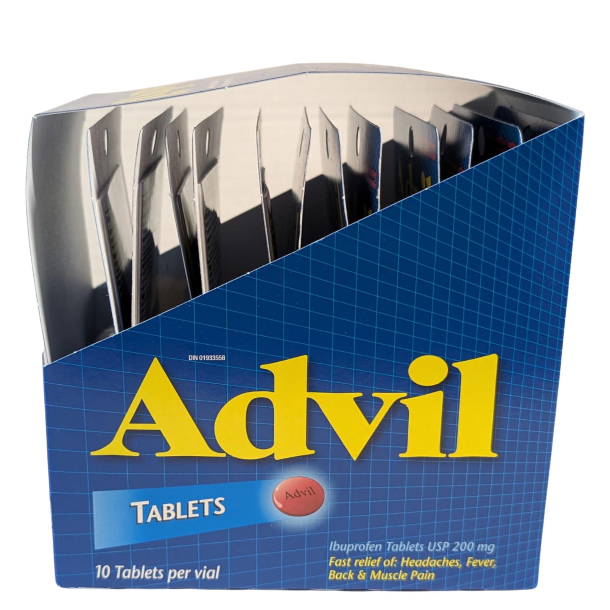 Advil tube - 12/Caisse (SKU : PHA-59)