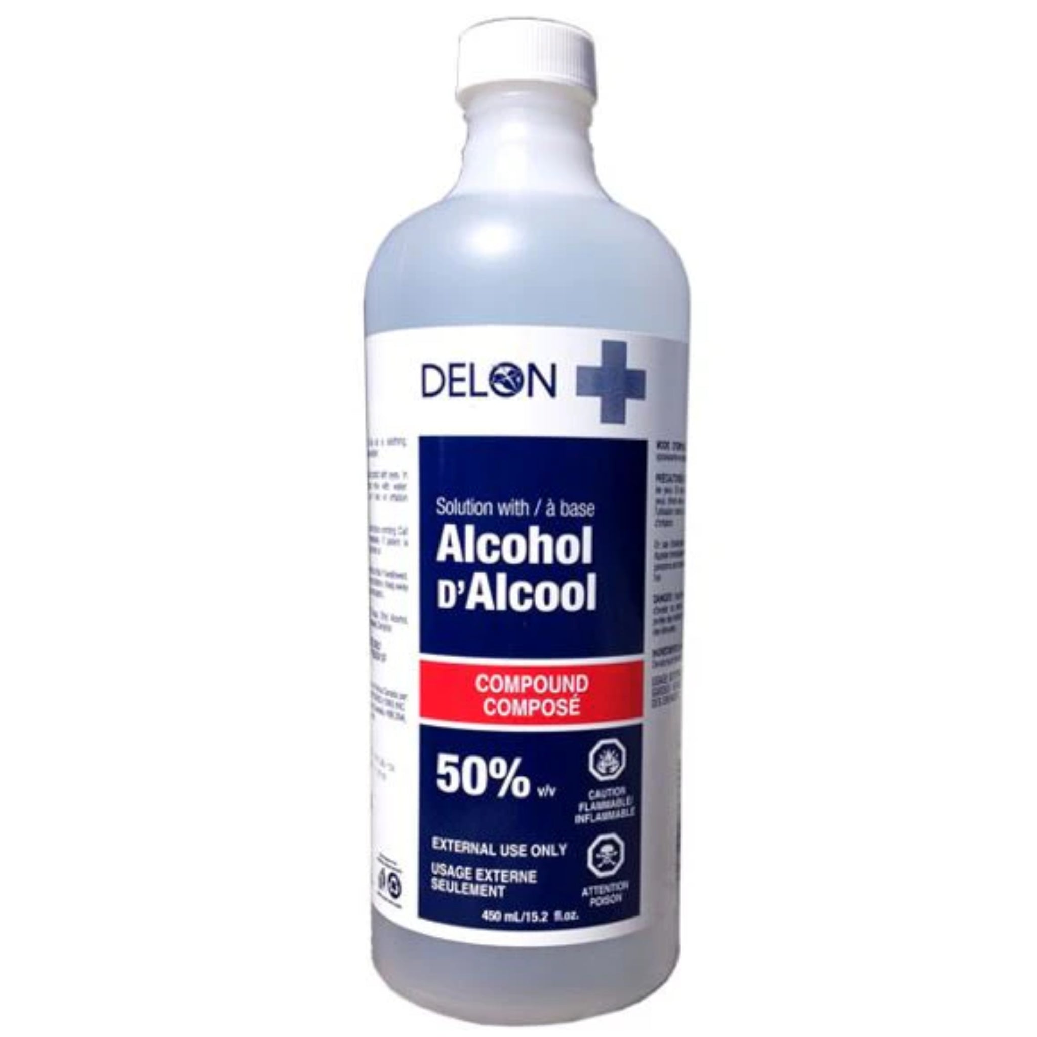 Alcool 50% 450ml - 12/Caisse (SKU: PHA-90)