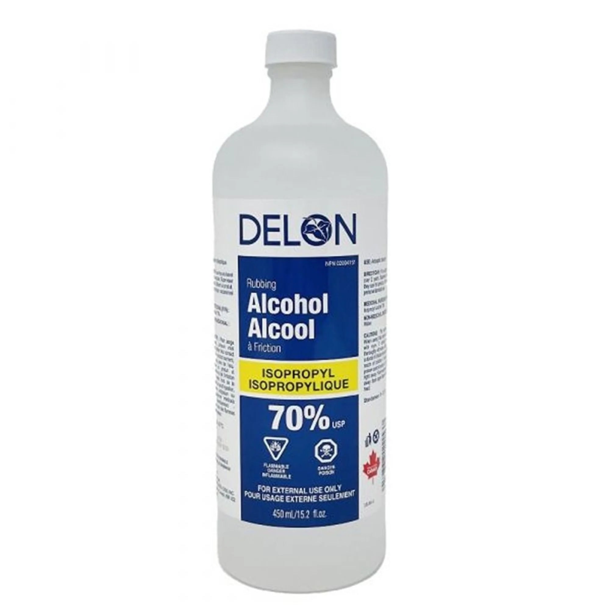 Alcool 70% 450ml - 12/Caisse (SKU : PHA-93)