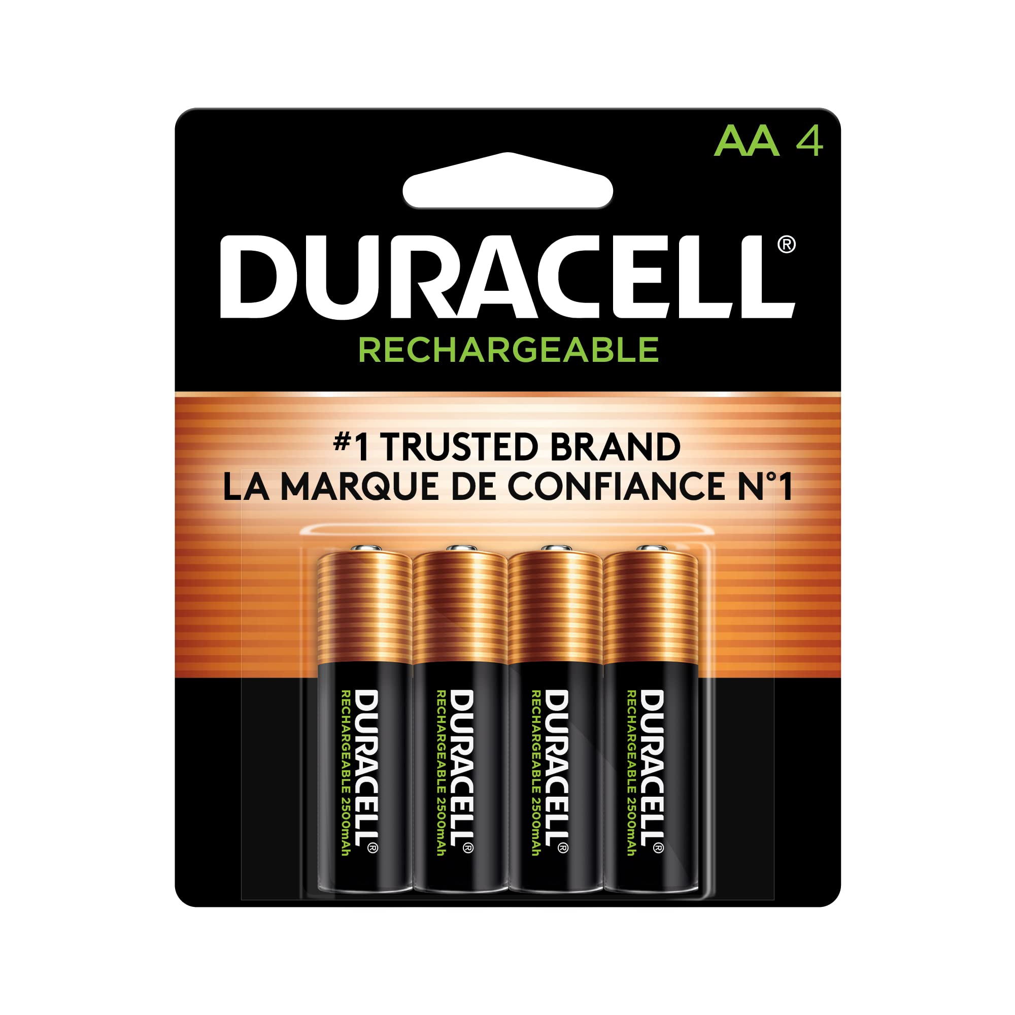 BAT-18: DURACELL BATTERIES AA4 (Made in Canada) / PILES DURACELL AA4 (FABRIQUÉ AU CANADA)