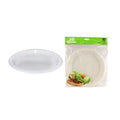 KIT-11: PLASTIC PLATES/ ASSIETTES EN PLASTIQUE 9" (1X10)