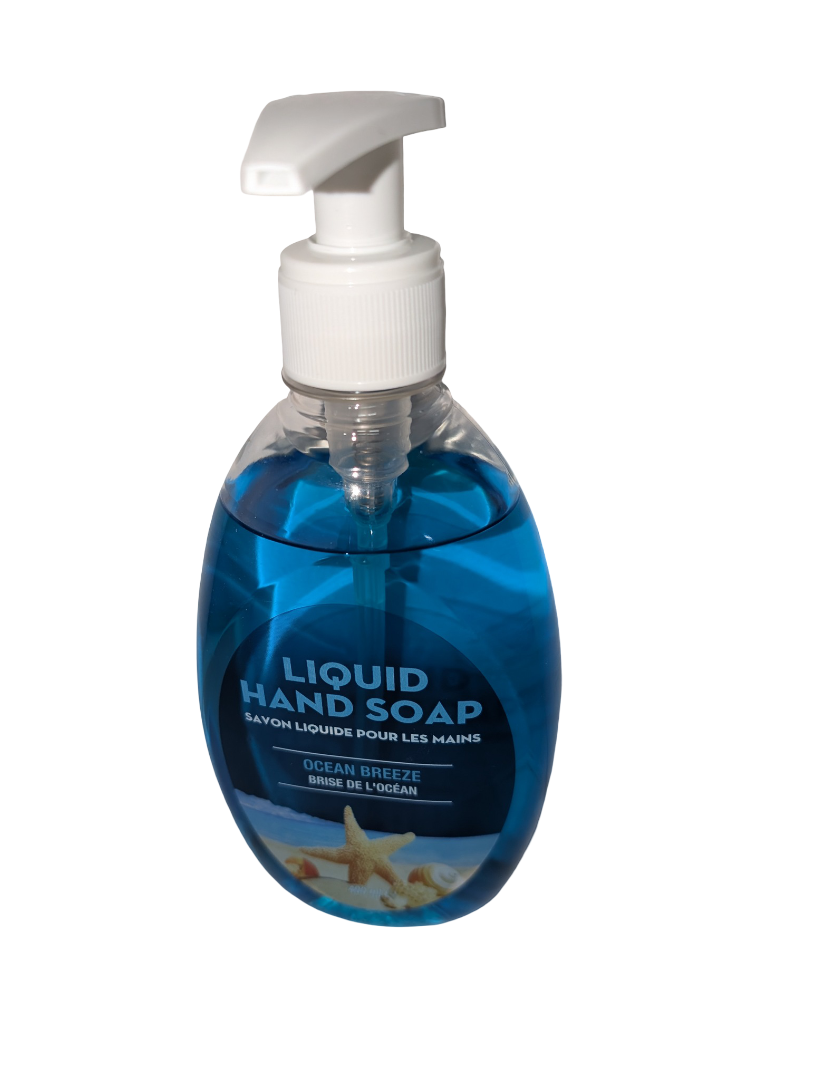 PHA-160 W: HAND SOAP OCEAN / SAVON À MAINS LIQUIDE OCEAN (400ML)