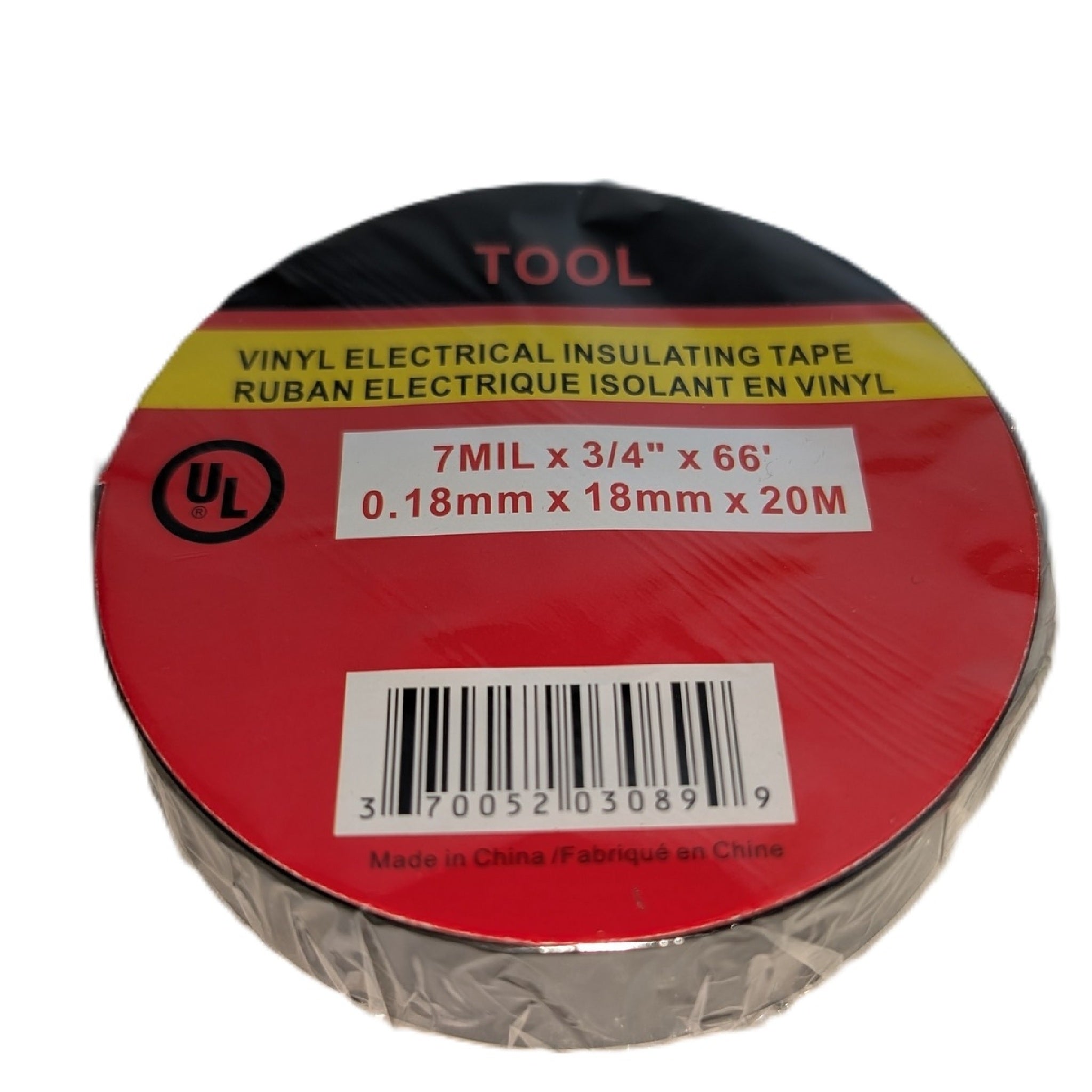 OFF-30: ELECTRICAL ISULATING BLACK TAPE / RUBAN ÉLECTRIQUE NOIR ISOLANT