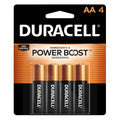 Piles Alcalines Duracell AA4 - 14/Caisse (SKU: BAT-16)