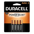 Piles Alcalines Duracell AAA4 - 18/Caisse (SKU: BAT-18)