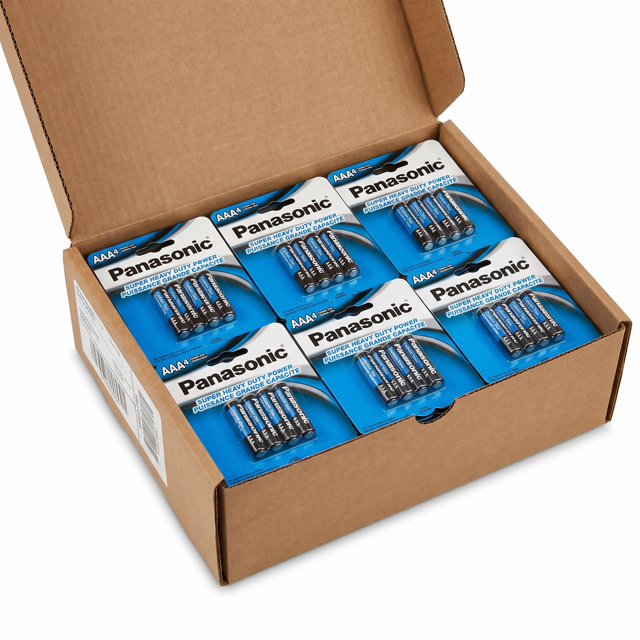 Piles Panasonic AAA4 - 12/Caisse (SKU: BAT-11)