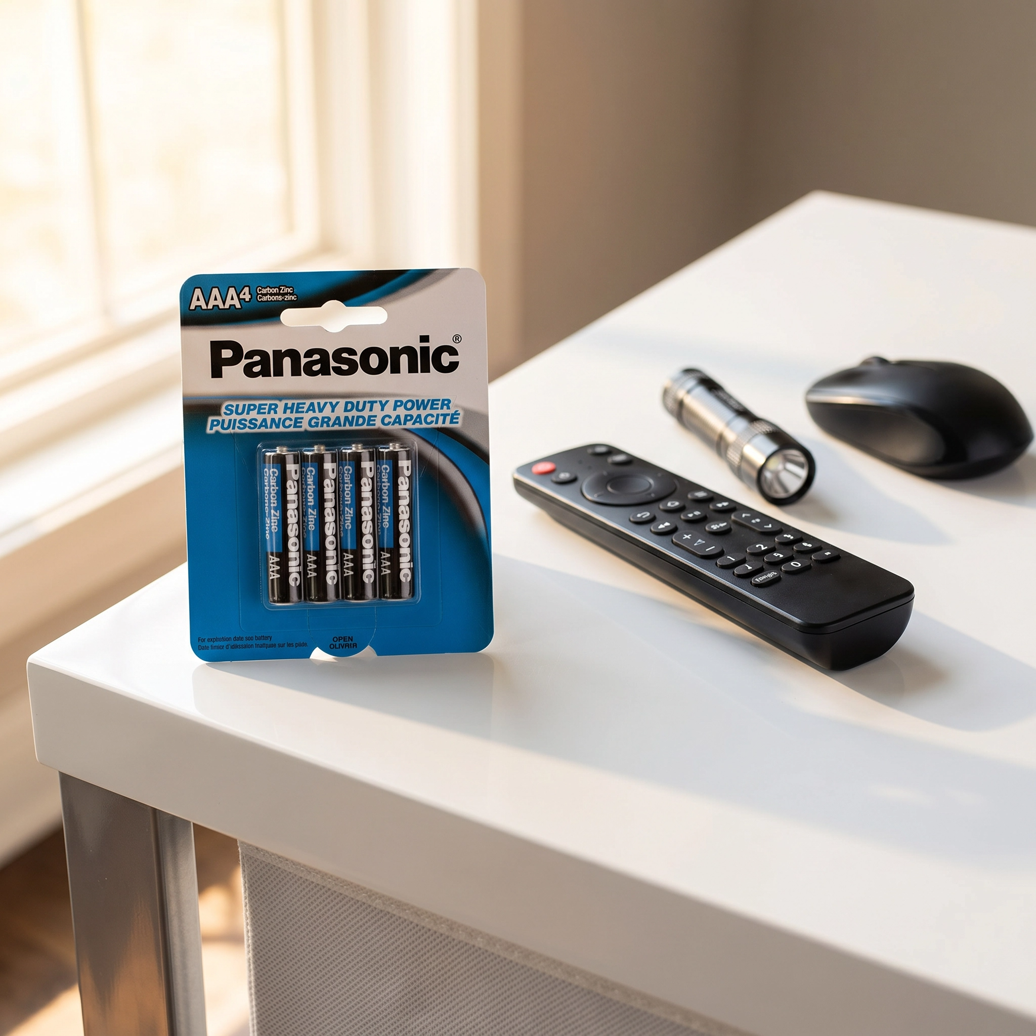 Piles Panasonic AAA4 - 12/Caisse (SKU: BAT-11)