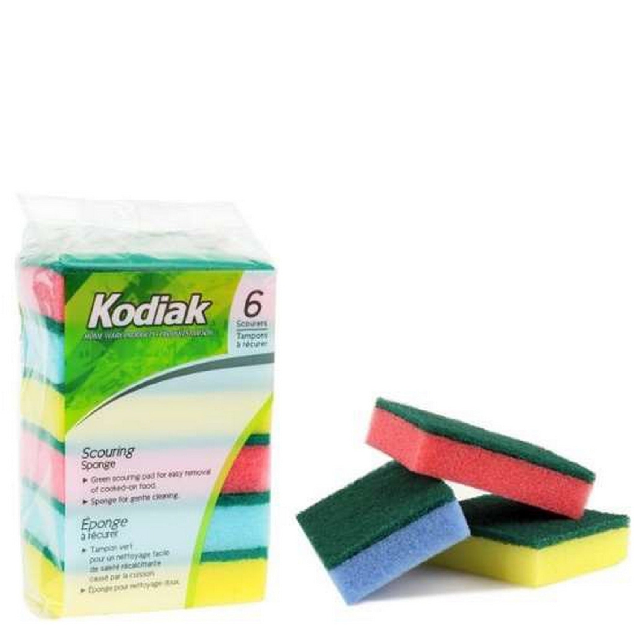 CLN-18: SCOURING SPONGE / ÉPONGES À RÉCURER (1X6)