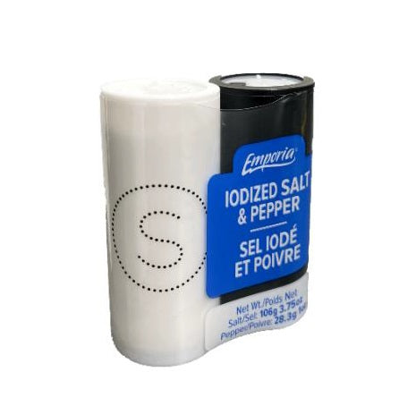 FOD-102: SALT&PAPPER SHAKERS / SALIÈRES & POIVRIÈRES (113G)