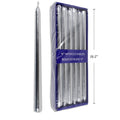 Bougies Bleues Coniques 10Po - 12/Paquet (SKU : PAR-18)